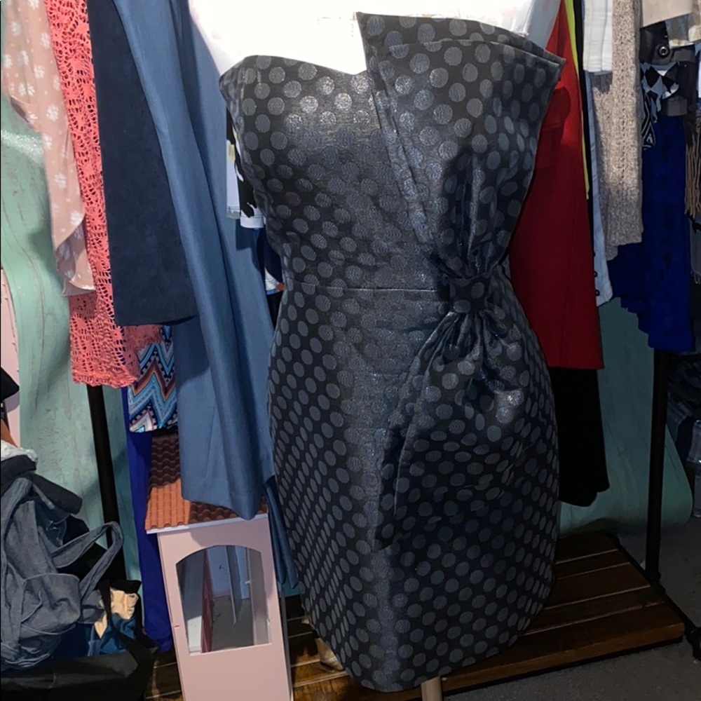 Express shimmering bow dress size 12
